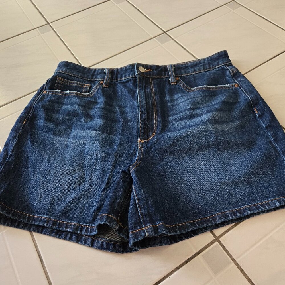 Joe's Vintage Easy Jean Shorts Covina Dark Wash 32